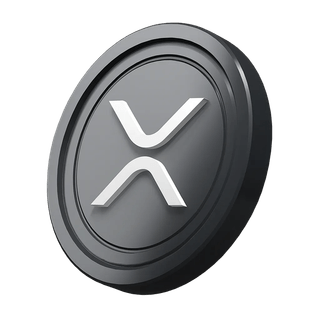 Graphic of XRP coin for a beginner cryptocurrency guide